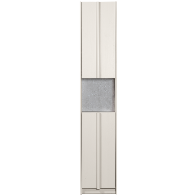 Basu Smalle Kast 40 Cm Grenen Dust Incl Concrete Decor [Fsc] van WOOOD – Luxe comfort op maat van PureWonen. Vraag naar de beste prijs.