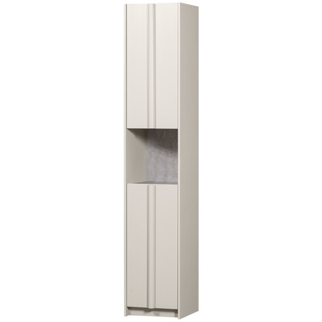 Basu Smalle Kast 40 Cm Grenen Dust Incl Concrete Decor [Fsc] van WOOOD – Luxe comfort op maat van PureWonen. Vraag naar de beste prijs.