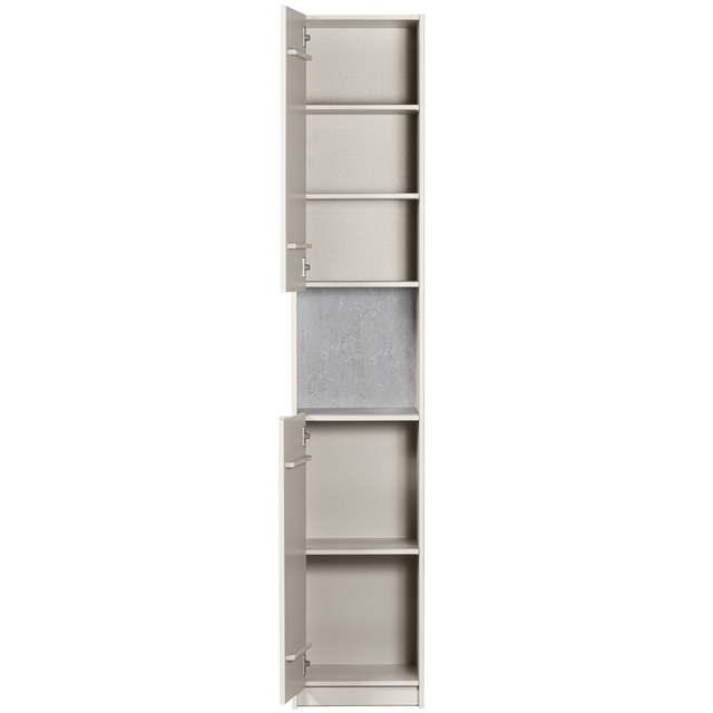 Basu Smalle Kast 40 Cm Grenen Dust Incl Concrete Decor [Fsc] van WOOOD – Luxe comfort op maat van PureWonen. Vraag naar de beste prijs.
