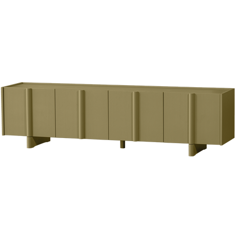 Basu Tv Meubel 200 Cm Grenen Moss [Fsc] van WOOOD – Luxe comfort op maat van PureWonen. Vraag naar de beste prijs.