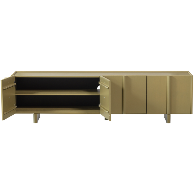 Basu Tv Meubel 200 Cm Grenen Moss [Fsc] van WOOOD – Luxe comfort op maat van PureWonen. Vraag naar de beste prijs.