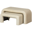 Set V 2 Stani Salontafels Betonlook Naturel van WOOOD – Luxe comfort op maat van PureWonen. Vraag naar de beste prijs.