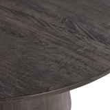 Maan Eettafel Rond Mdf Donkerbruin O120 Cm van WOOOD – Luxe comfort op maat van PureWonen. Vraag naar de beste prijs.