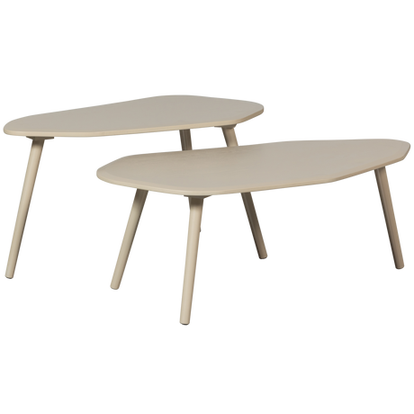 Set V 2 Davina Bijzettafels Dust van WOOOD – Luxe comfort op maat van PureWonen. Vraag naar de beste prijs.