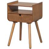 Nils Nachtkastje/Bijzettafel Hout Naturel van WOOOD – Luxe comfort op maat van PureWonen. Vraag naar de beste prijs.