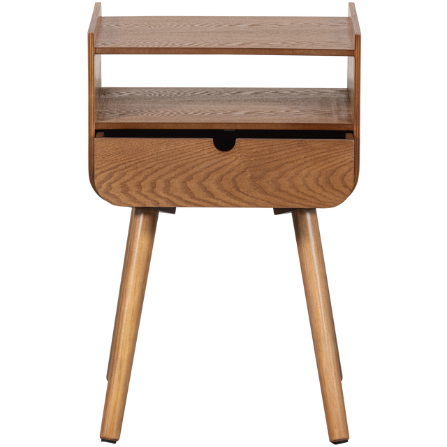 Nils Nachtkastje/Bijzettafel Hout Naturel van WOOOD – Luxe comfort op maat van PureWonen. Vraag naar de beste prijs.