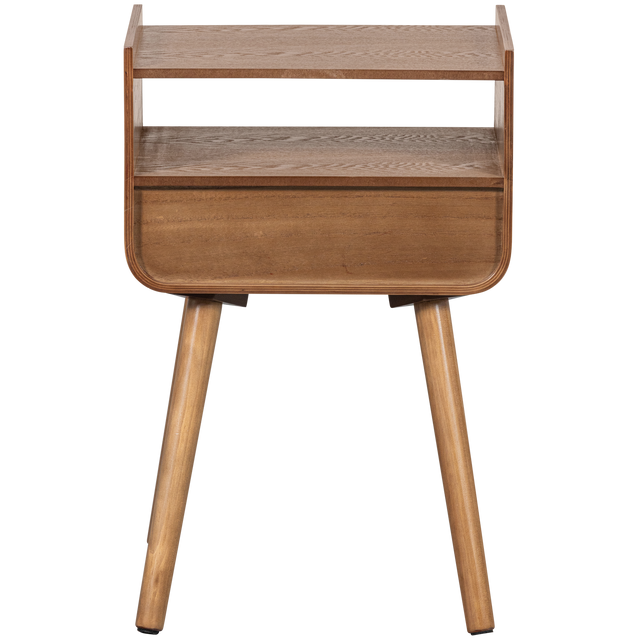 Nils Nachtkastje/Bijzettafel Hout Naturel van WOOOD – Luxe comfort op maat van PureWonen. Vraag naar de beste prijs.