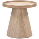 Maud Bijzettafel Conisch Hout Naturel 38x O39 Cm van WOOOD - laagste prijs offerte van PureWonen