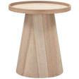 Maud Bijzettafel Conisch Hout Naturel 50x O45 Cm van WOOOD – Luxe comfort op maat van PureWonen. Vraag naar de beste prijs.