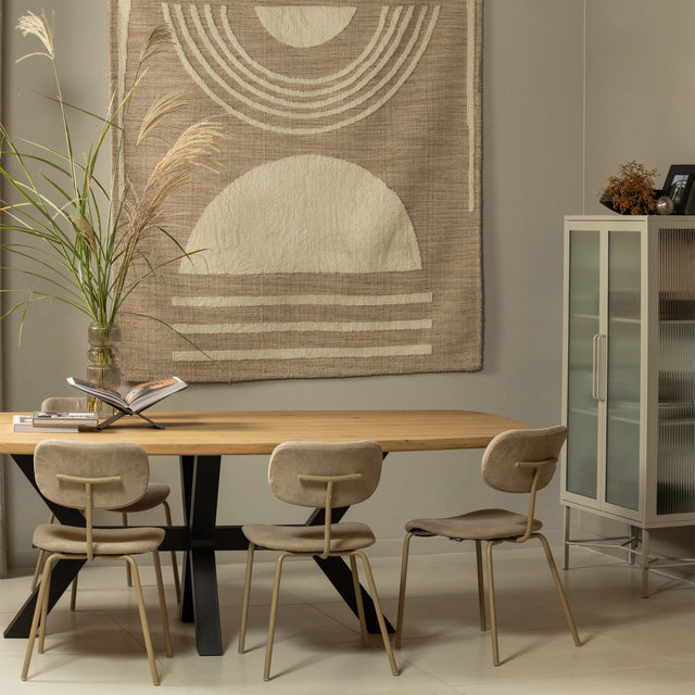 Juup Vloer/Wandkleed Naturel 170x240 Cm van WOOOD – Luxe comfort op maat van PureWonen. Vraag naar de beste prijs.