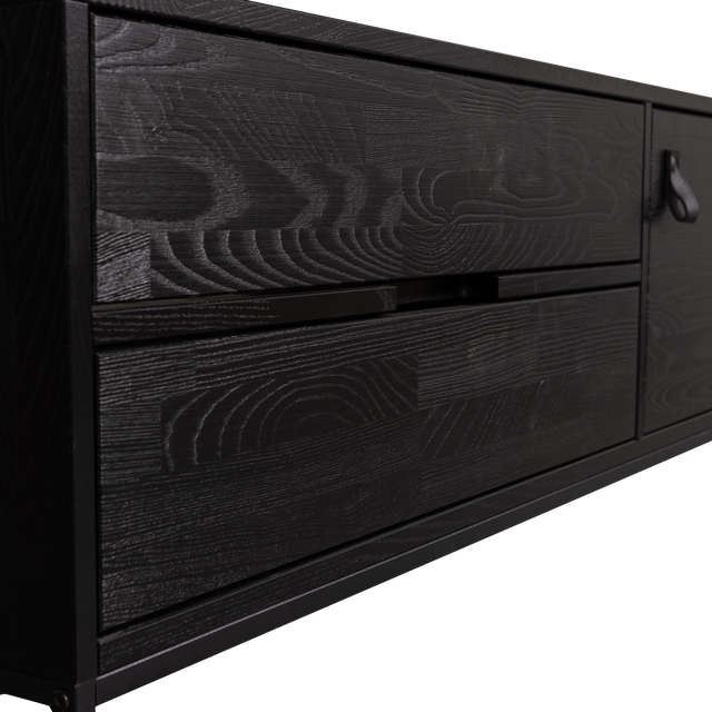 Silas Tv Meubel 120 Cm Essen Blacknight [Fsc] van WOOOD – Luxe comfort op maat van PureWonen. Vraag naar de beste prijs.
