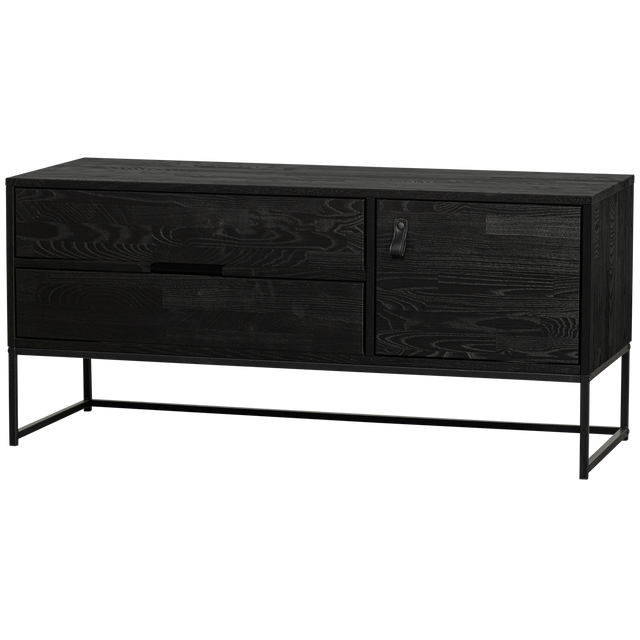 Silas Tv Meubel 120 Cm Essen Blacknight [Fsc] van WOOOD – Luxe comfort op maat van PureWonen. Vraag naar de beste prijs.