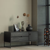 Silas Tv Meubel 120 Cm Essen Blacknight [Fsc] van WOOOD – Luxe comfort op maat van PureWonen. Vraag naar de beste prijs.