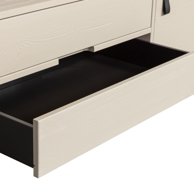 Silas Tv Meubel 120 Cm Grenen Dust [Fsc] van WOOOD – Luxe comfort op maat van PureWonen. Vraag naar de beste prijs.
