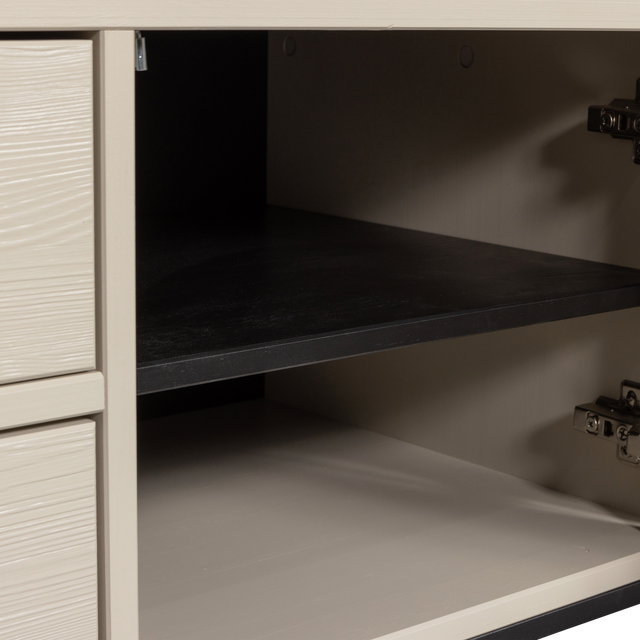 Silas Tv Meubel 120 Cm Grenen Dust [Fsc] van WOOOD – Luxe comfort op maat van PureWonen. Vraag naar de beste prijs.