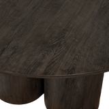 Oona Eettafel Rond Met 3 Poot Mdf Donkerbruin O140 Cm van WOOOD – Luxe comfort op maat van PureWonen. Vraag naar de beste prijs.