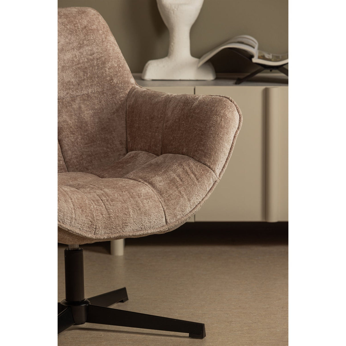 Wibo Draaifauteuil Taupe