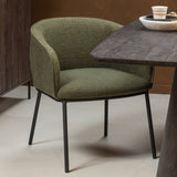 Leon Eetkamerstoel Forest Green van WOOOD – Luxe comfort op maat van PureWonen. Vraag naar de beste prijs.