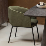 Leon Eetkamerstoel Forest Green van WOOOD – Luxe comfort op maat van PureWonen. Vraag naar de beste prijs.