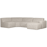 Avelon U Bank Naturel Melange van WOOOD – Luxe comfort op maat van PureWonen. Vraag naar de beste prijs.