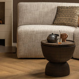 Avelon U Bank Naturel Melange van WOOOD – Luxe comfort op maat van PureWonen. Vraag naar de beste prijs.