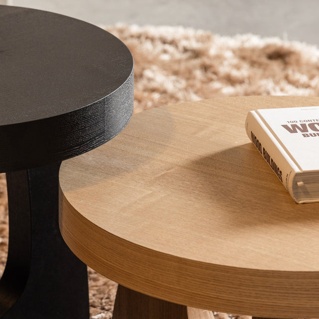 Tala Bijzettafel Mdf Fineer Zwart 45x O45 Cm van WOOOD – Luxe comfort op maat van PureWonen. Vraag naar de beste prijs.