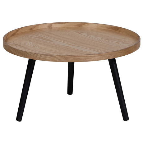 Mesa Bijzettafel L Hout Naturel 34x O60 van WOOOD – Luxe comfort op maat van PureWonen. Vraag naar de beste prijs.