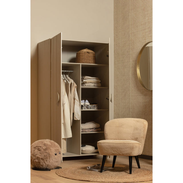 Noah 2 Drs Kast Geborsteld Grenen Dust [Fsc] van WOOOD – Luxe comfort op maat van PureWonen. Vraag naar de beste prijs.
