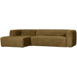 Bean Hoekbank Links Structure Velvet Spices van WOOOD – Luxe comfort op maat van PureWonen. Vraag naar de beste prijs.