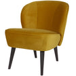 Sara Fauteuil Fluweel Oker van WOOOD – Luxe comfort op maat van PureWonen. Vraag naar de beste prijs.
