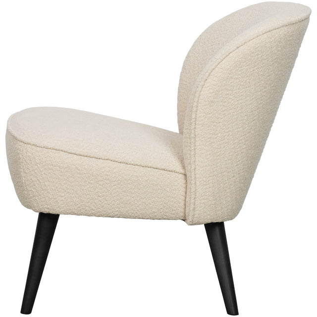 Sara Fauteuil Boucle Creme