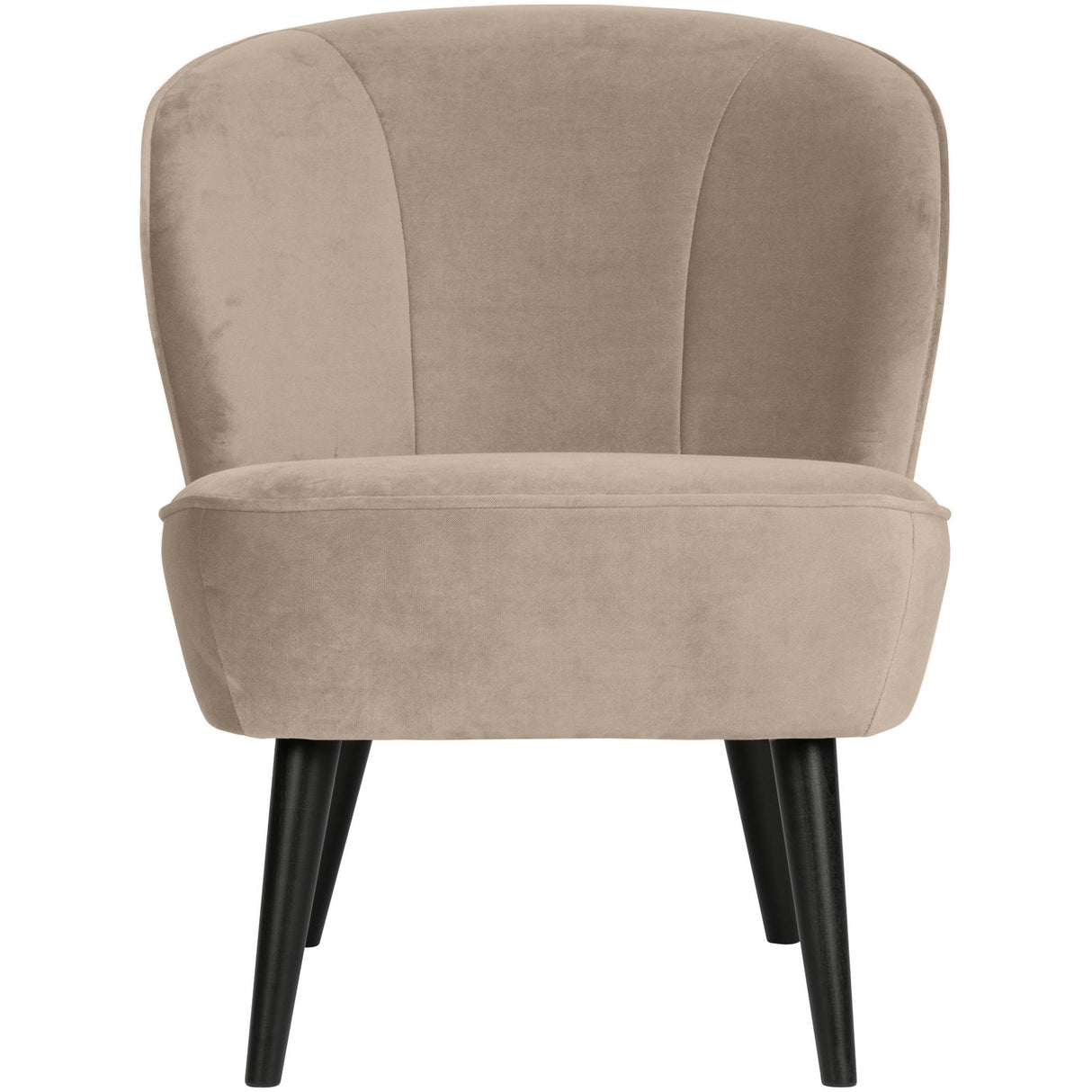 Sara Fauteuil Fluweel Khaki