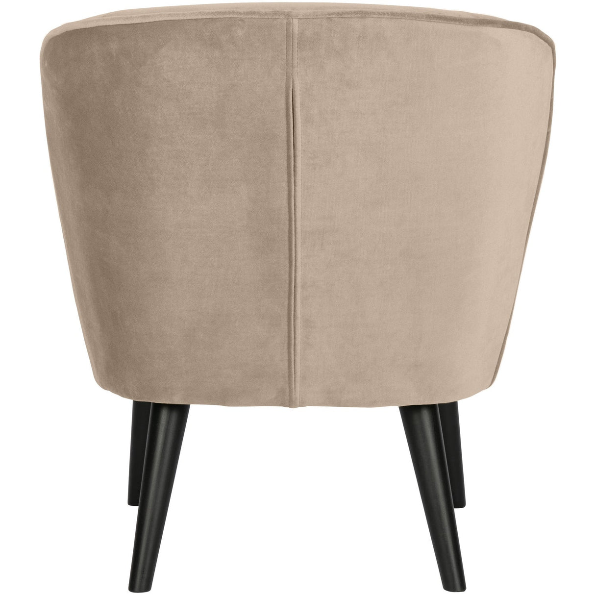 Sara Fauteuil Fluweel Khaki