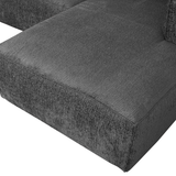 Bean Hoekbank Rechts Structure Velvet Cloud Sky van WOOOD – Luxe comfort op maat van PureWonen. Vraag naar de beste prijs.