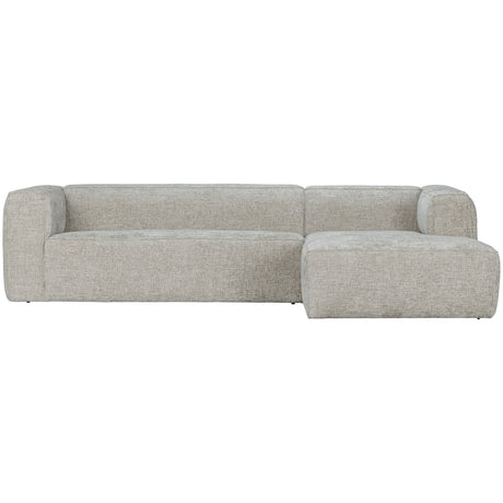 Bean Hoekbank Rechts Grove Melange Stof Naturel van WOOOD – Luxe comfort op maat van PureWonen. Vraag naar de beste prijs.