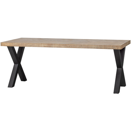 Combi Tablo: Mango Visgraat 200 X90 & Alkmaar Poot van WOOOD – Luxe comfort op maat van PureWonen. Vraag naar de beste prijs.