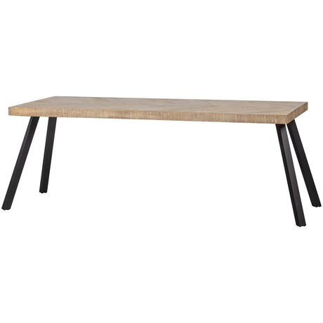Combi Tablo: Mango Visgraat 180 X90 & 2 Standen Poot Vierk van WOOOD – Luxe comfort op maat van PureWonen. Vraag naar de beste prijs.
