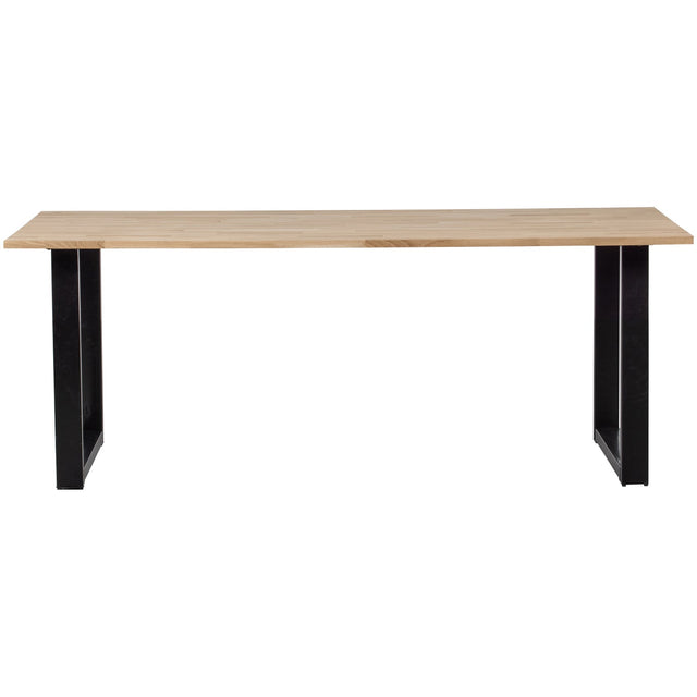 Combi Tablo: Eiken 220 X90 & U Poot [Fsc] van WOOOD – Luxe comfort op maat van PureWonen. Vraag naar de beste prijs.