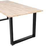 Combi Tablo: Eiken 220 X90 & U Poot [Fsc] van WOOOD – Luxe comfort op maat van PureWonen. Vraag naar de beste prijs.
