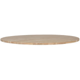 Tablo Tafelblad Rond Eiken O120 Onbehandeld [Fsc] van WOOOD – Luxe comfort op maat van PureWonen. Vraag naar de beste prijs.
