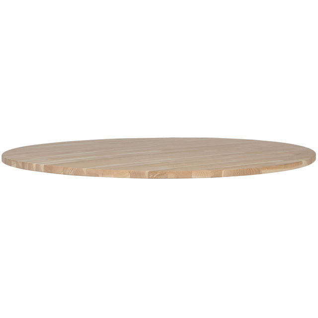 Tablo Tafelblad Rond Eiken O120 Onbehandeld [Fsc] van WOOOD – Luxe comfort op maat van PureWonen. Vraag naar de beste prijs.