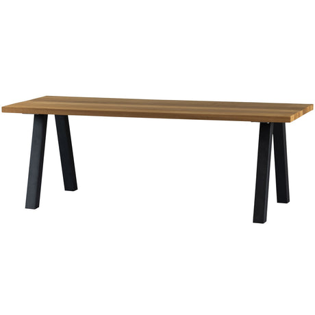 Tablo Tuintafel Ayous Naturel Met A Vorm Poot Metaal [Fsc] van WOOOD – Luxe comfort op maat van PureWonen. Vraag naar de beste prijs.