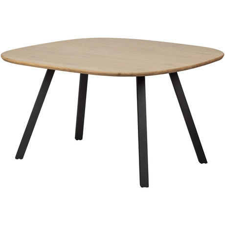 Combi Tablo: Organisch Eiken 130 X130 & 2 Stand Zwart [Fsc] van WOOOD – Luxe comfort op maat van PureWonen. Vraag naar de beste prijs.