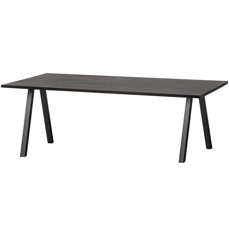 Combi Tablo: Tafel Eiken Blacknight 220 X90 & 2 Stand [Fsc] van WOOOD – Luxe comfort op maat van PureWonen. Vraag naar de beste prijs.