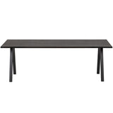 Combi Tablo: Tafel Eiken Blacknight 200 X90 & 2 Stand [Fsc] van WOOOD – Luxe comfort op maat van PureWonen. Vraag naar de beste prijs.