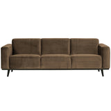 Statement 3 Zits Bank 230 Cm Fluweel Taupe van BePureHome – Luxe comfort op maat van PureWonen. Vraag naar de beste prijs.