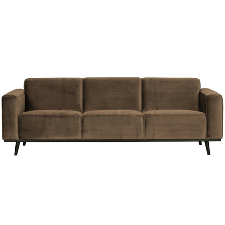 Statement 3 Zits Bank 230 Cm Fluweel Taupe van BePureHome – Luxe comfort op maat van PureWonen. Vraag naar de beste prijs.