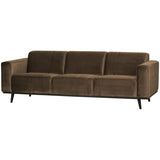 Statement 3 Zits Bank 230 Cm Fluweel Taupe van BePureHome – Luxe comfort op maat van PureWonen. Vraag naar de beste prijs.