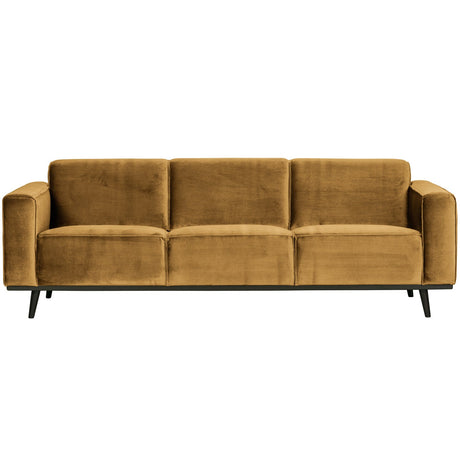 Statement 3 Zits Bank 230 Cm Fluweel Honinggeel van BePureHome – Luxe comfort op maat van PureWonen. Vraag naar de beste prijs.