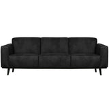 Statement 3 Zits Bank 230 Cm Suedine Zwart van BePureHome – Luxe comfort op maat van PureWonen. Vraag naar de beste prijs.
